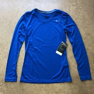 NWT Blue Nike Long Sleeve